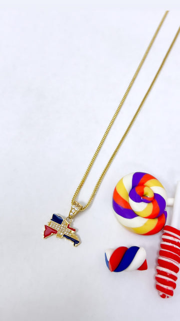 Franco chain and pendant RD 14k