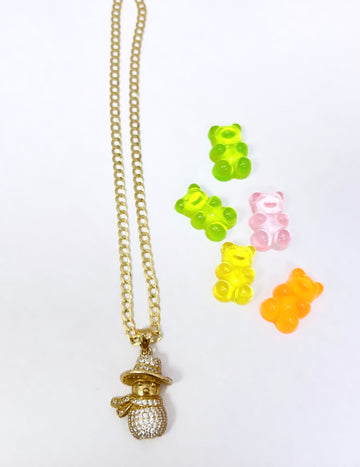 Cuban Chain and pendant 14k
