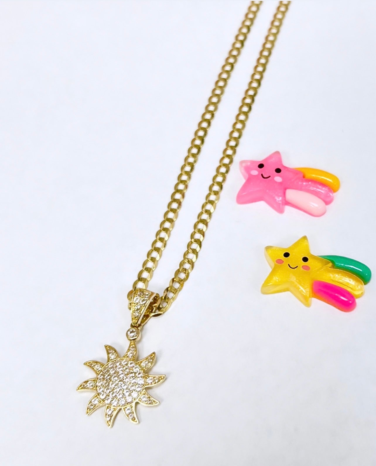 Chain and pendant 14k