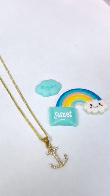 Franco Chain and pendant 14k gold