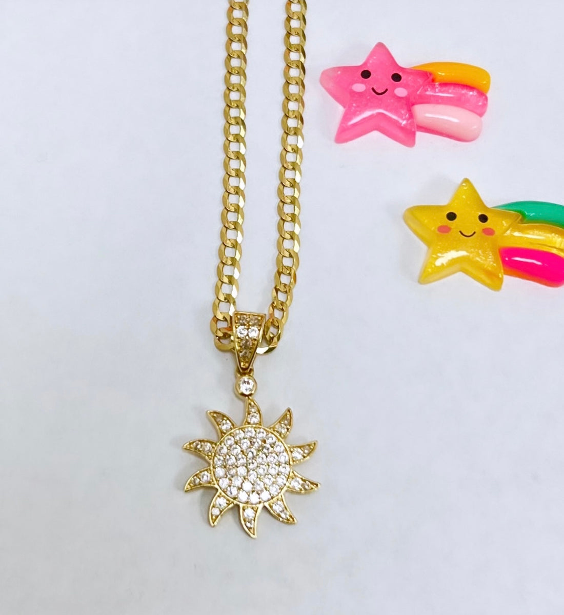 Chain and pendant 14k