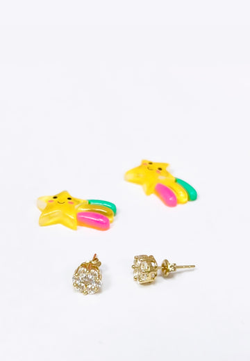 Cz Earrings 14k