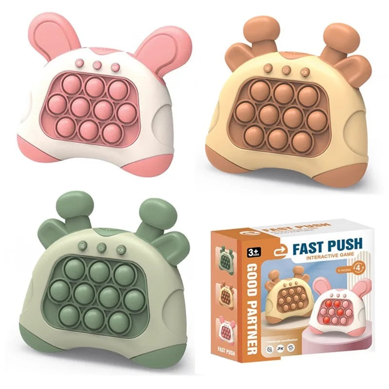 Pop quick push game