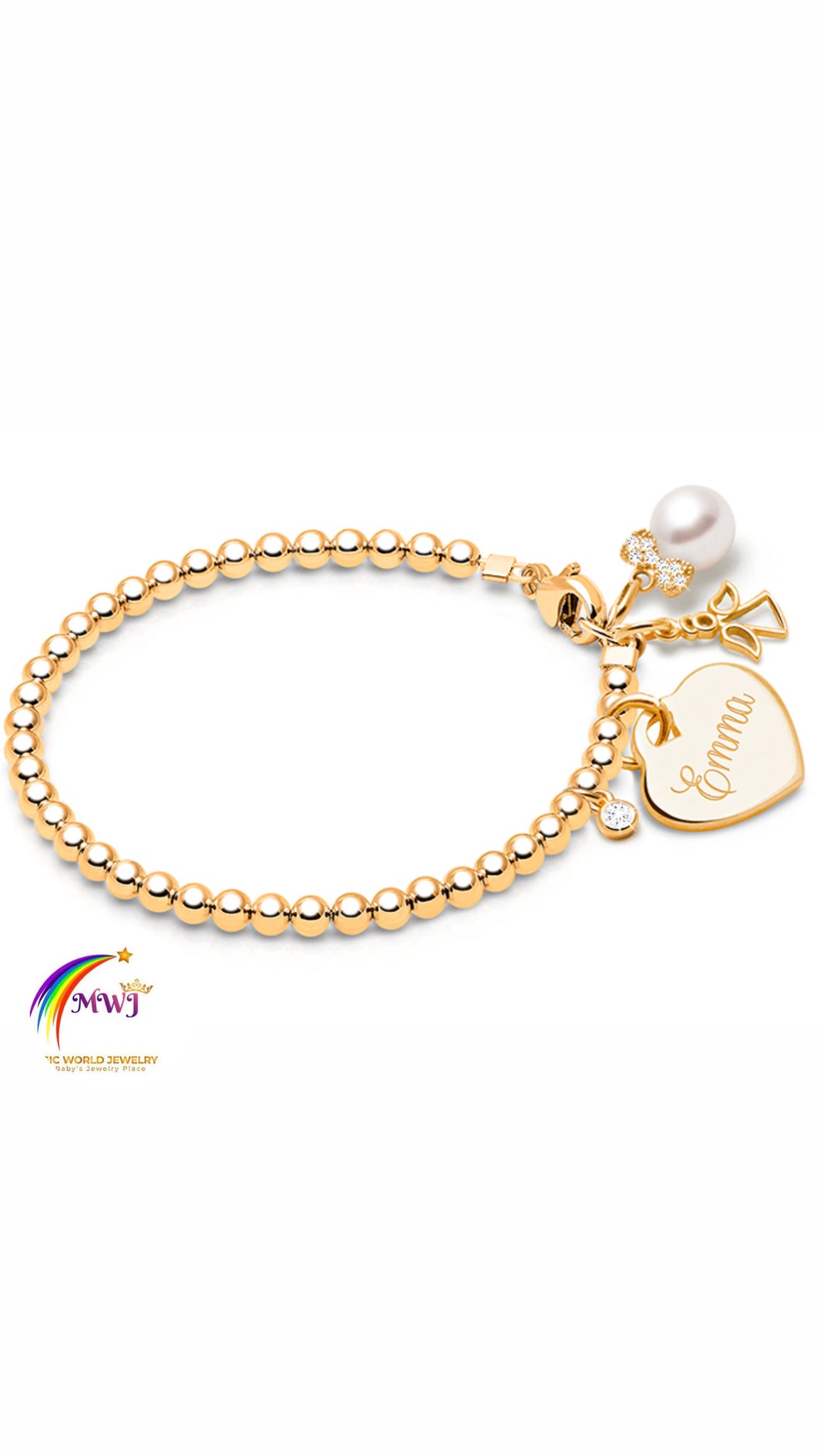 Baby bracelet 14k
