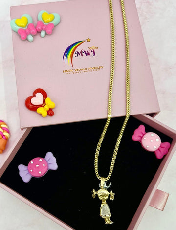 Chain and pendant 14k
